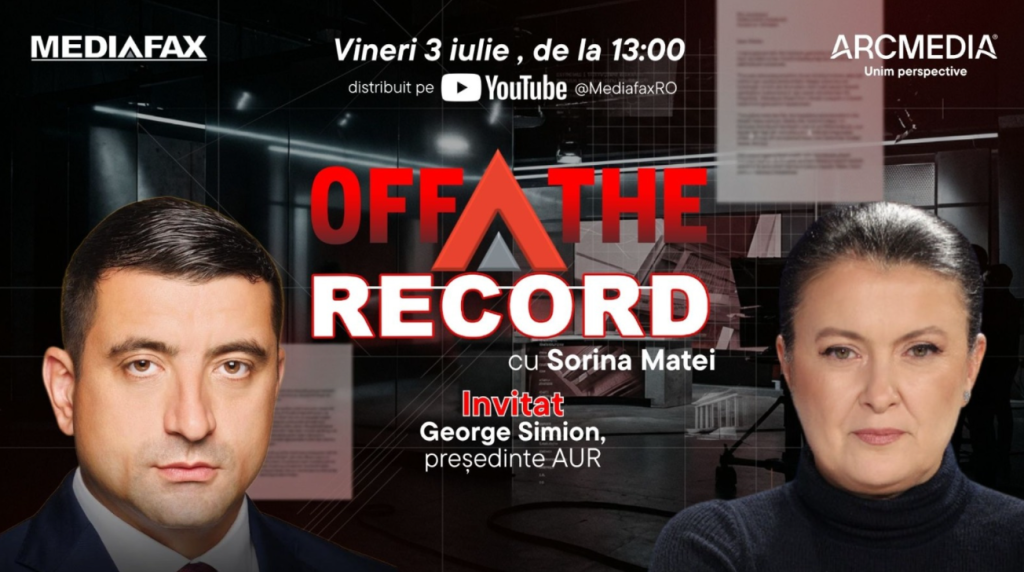 OFF The Record. Invitat: George Simion, președinte AUR