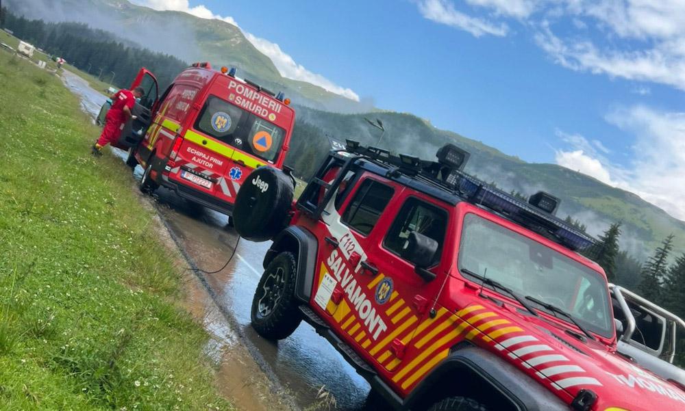 Femeie lovită de fulger la Padina, în Bucegi
