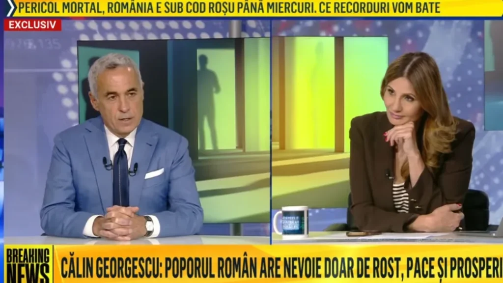 Primul mesaj al lui Călin Georgescu, după scandalul de la TV cu Anca Alexandrescu: "Trăim vremuri de prigoană!"