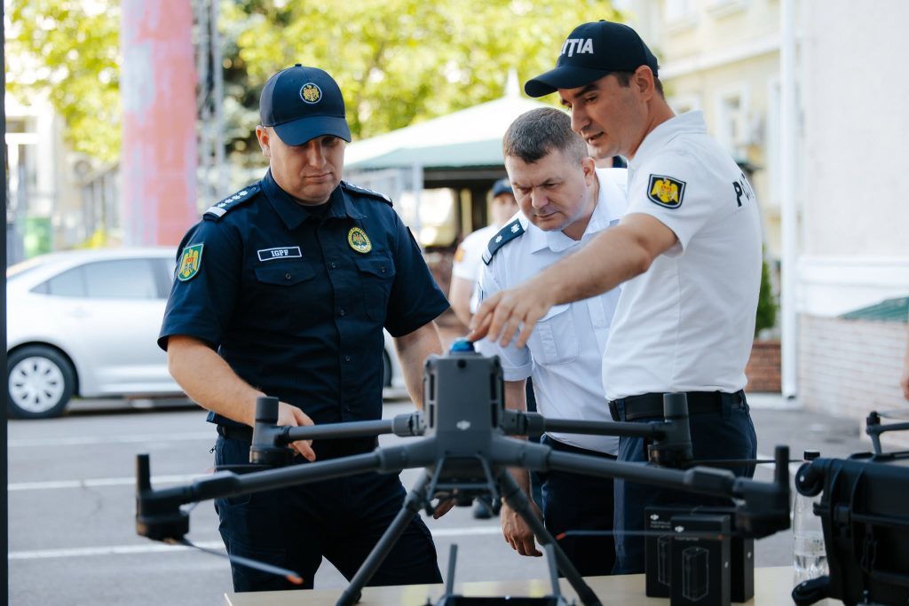 Ministerul de Interne al Republicii Moldova a primit prin donație 81 de drone din partea GS Foundation, cu ajutorul Germaniei