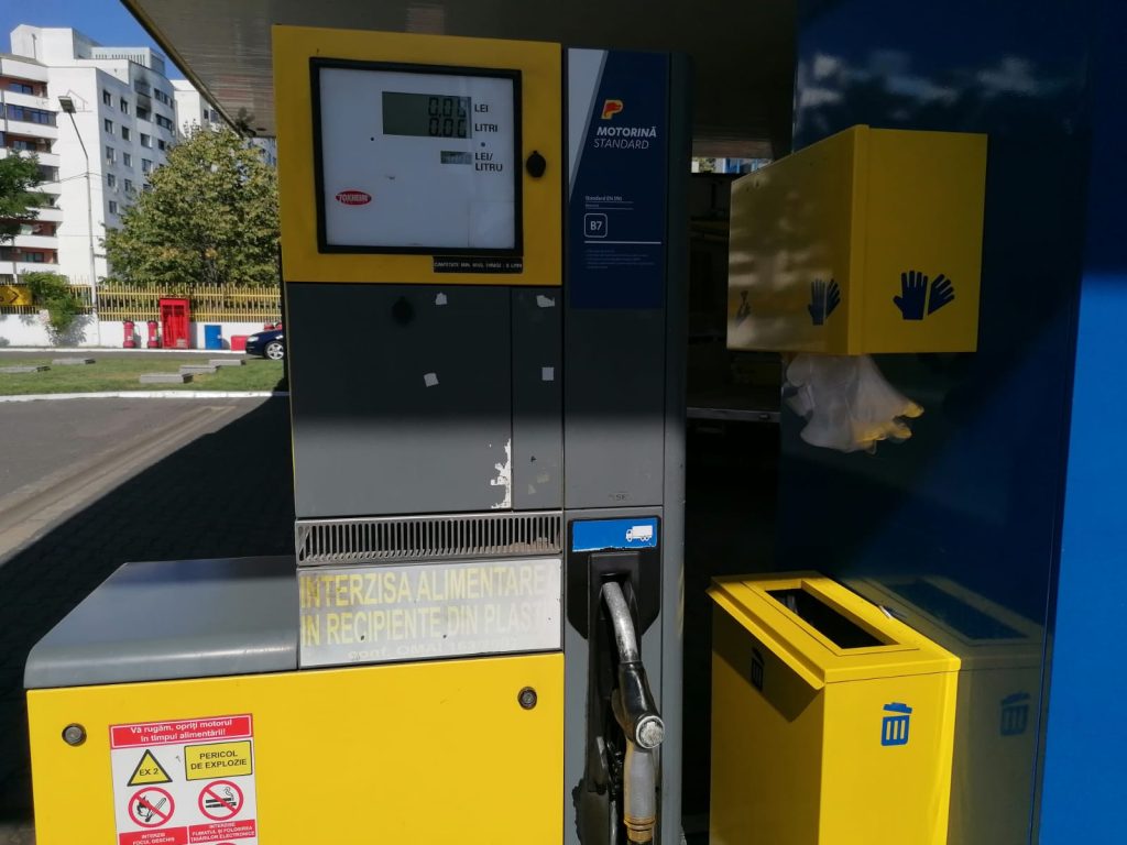 Preţul unui litru de motorină a crescut, în medie, cu 35 de bani