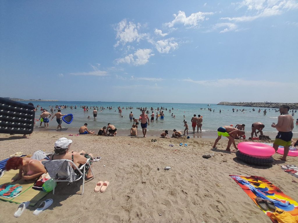Plaje pline în acest weekend la Costinești