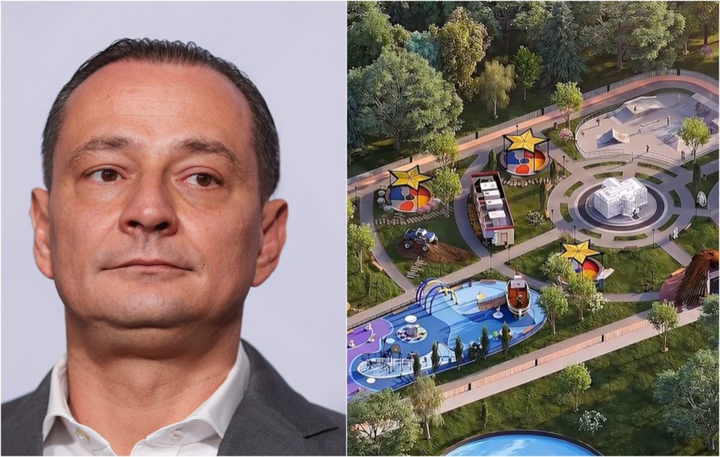 Daniel Băluță prezintă cum va arăta parcul „Donald Trump” din Sectorul 4. Simboluri ale NASA și Hollywood,  în același loc