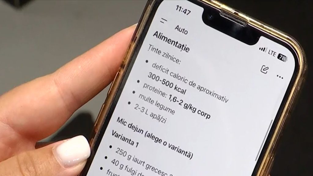ChatGPT, noul nutriționist al multora. Experţii avertizează că recomandările AI pot fi periculoase