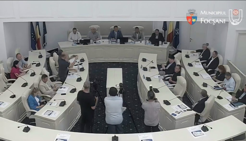 VIDEO! Primăria Focșani are oficial un sediu reabilitat. Primarul Misăilă: „Mi-aș dori ca această clădire să fie un etalon”
