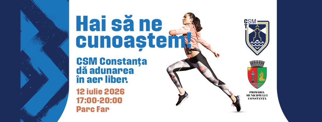 CSM Constanța invită constănțenii la mișcare: handbal, baschet, volei și box, într-un eveniment în aer liber