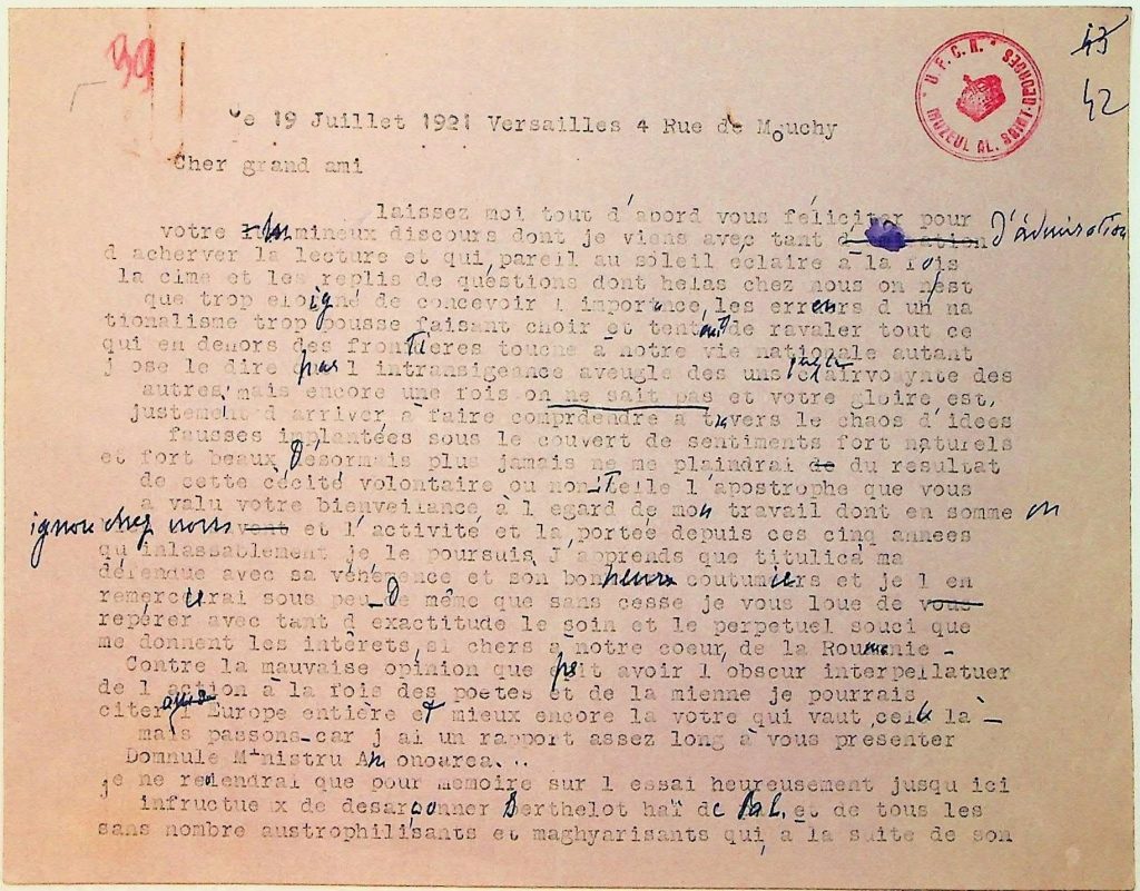 Document de arhivă: Cum se negocia viitorul României în culisele Europei, acum mai bine de 100 de ani