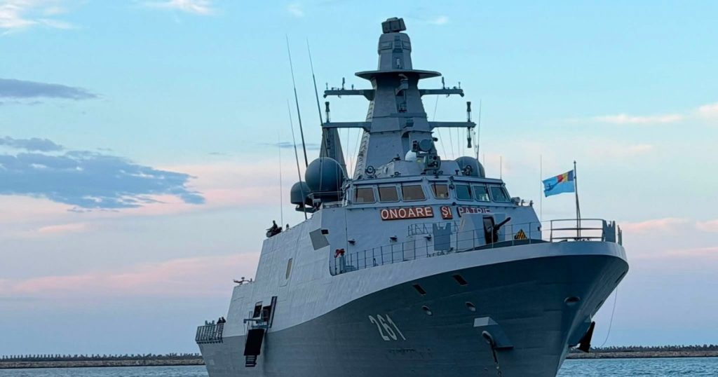„Bun venit în Marea Neagră”. Cum a fost întâmpinată de turci noua corvetă „Contraamiral August Roman”