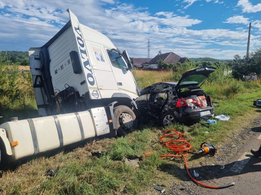 FOTO: Accident la Câlnic