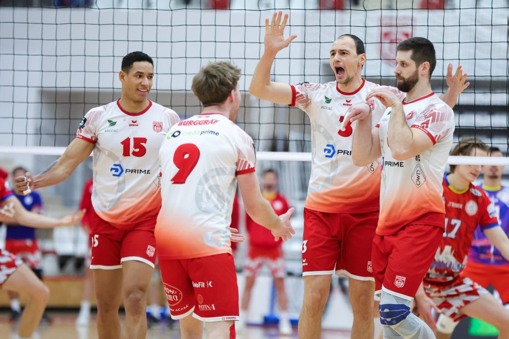 Dinamo și CSO Voluntari își află miercuri adversarele din grupele Ligii Campionilor la volei