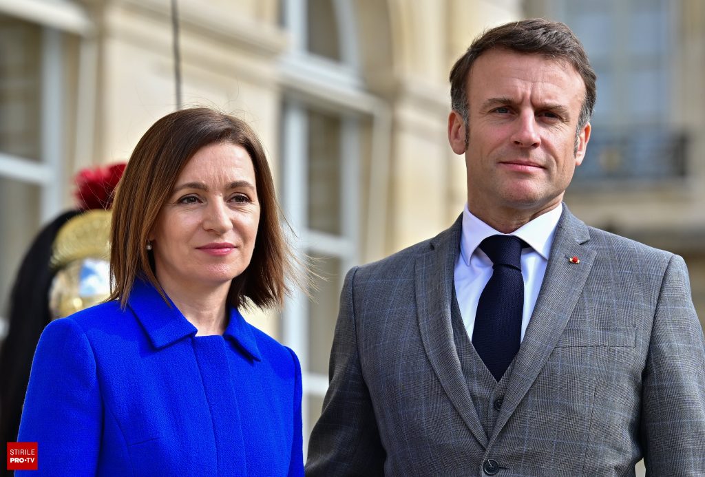 Premieră pentru Maia Sandu. Președinta R. Moldova participă la reuniunea Coaliției de Voință, la invitația lui Macron