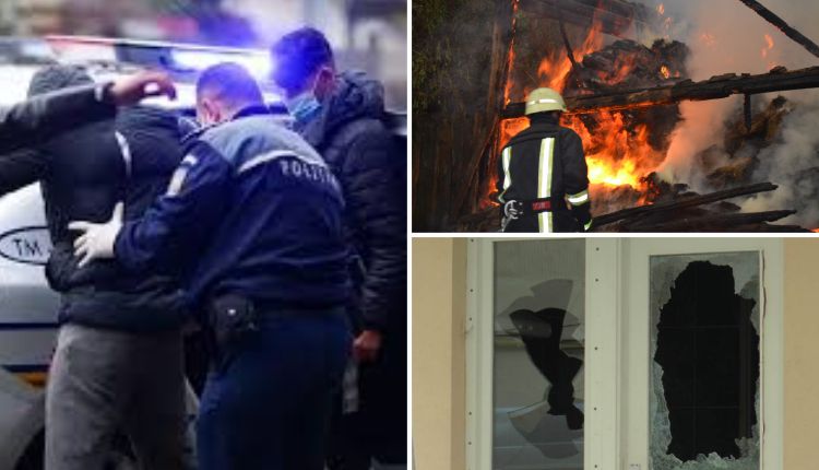 Haos total! A incendiat o mașină și a atacat sediul poliției! Gestul șocant care l-a trimis direct după gratii!