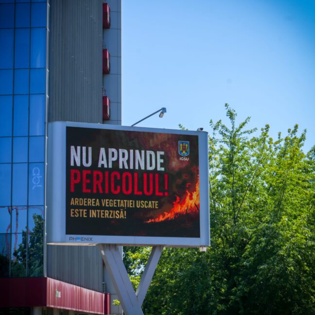 Arderea vegetației uscate rămâne interzisă. IGSU lansează o nouă campanie de informare și avertizează asupra riscurilor de incendiu
