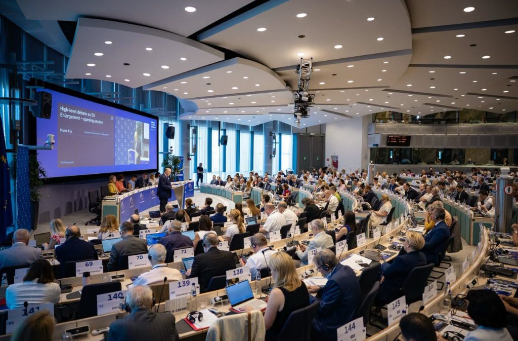 Viceprim-ministrul Mihai Popșoi a prezentat la Bruxelles progresele Republicii Moldova în procesul de aderare la UE