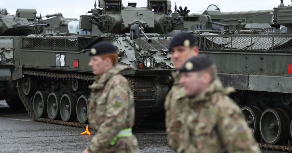 Regatul Unit trimite încă 400 de militari în Estonia pentru consolidarea flancului estic al NATO