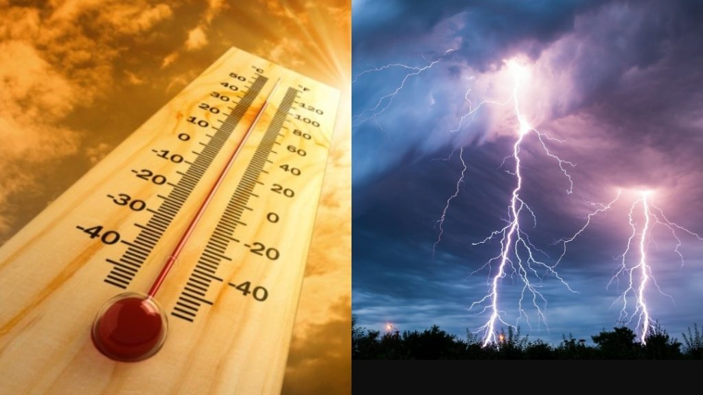 Noi alerte de furtuni și caniculă. Harta zonelor vizate de temperaturi extreme