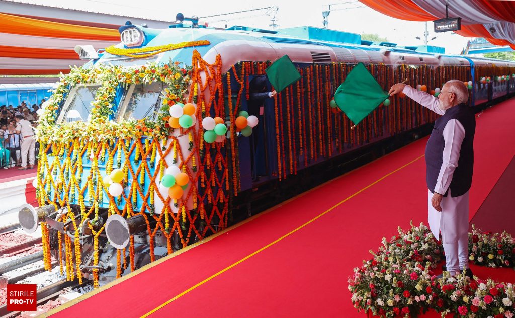 India a lansat primul tren alimentat cu hidrogen, un pas spre decarbonizarea transportului feroviar. GALERIE FOTO