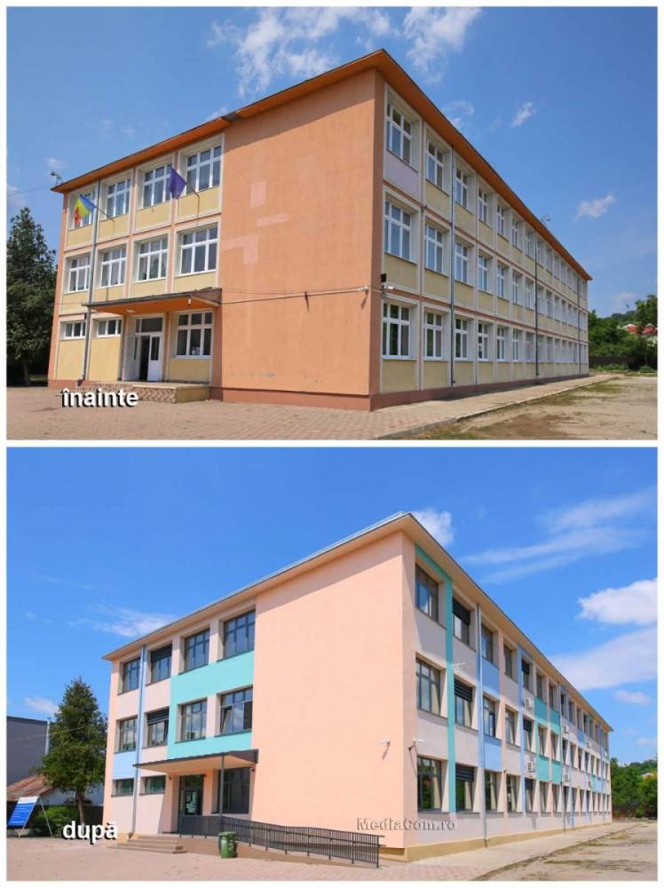 Școli moderne și facturi reduse: S-au finalizat lucrările de renovare energetică la mai multe unități de învățământ din municipiul Turda (VIDEO)