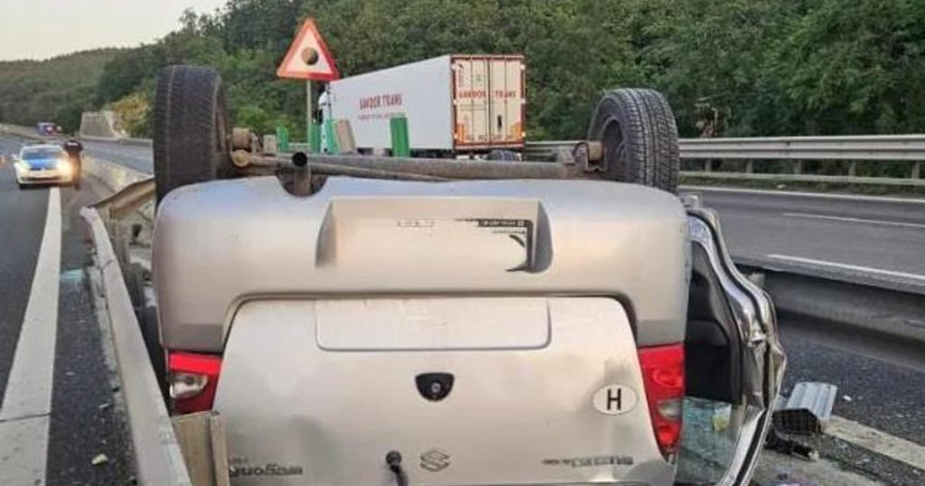 Tragedie pe A1. O fetiţă a murit, iar mama şi fratele ei au fost răniţi într-un accident