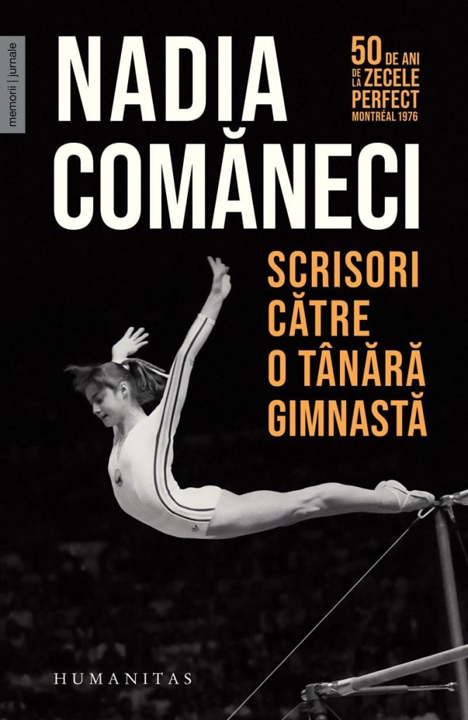 Fragment carte. Nadia Comăneci. Scrisori către o tânără gimnastă