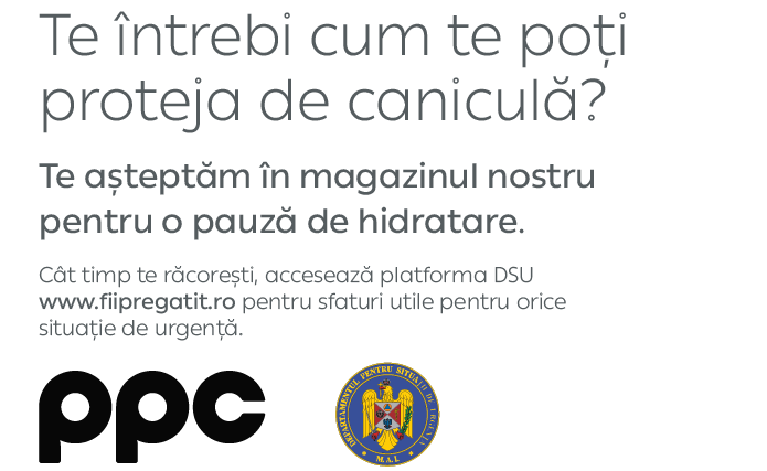 Pentru al doilea an consecutiv, magazinele PPC Energie devin puncte de adăpostire pe timp de caniculă