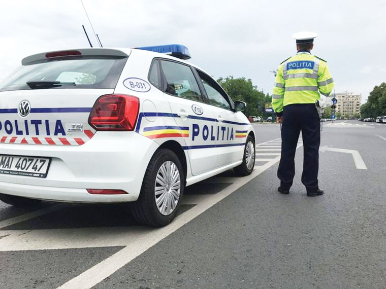 Depistat de polițiștii rutieri din Câmpulung conducând cu viteză excesivă