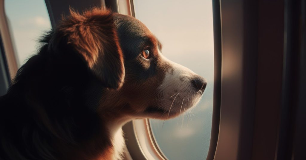 Noi reguli pentru zborurile cu avionul: Țara europeană care permite câinilor de talie mare să călătorească în cabină