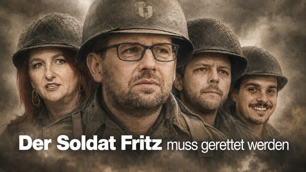 Der Soldat Fritz muss gerettet werden. Soldatul Fritz trebuie salvat
