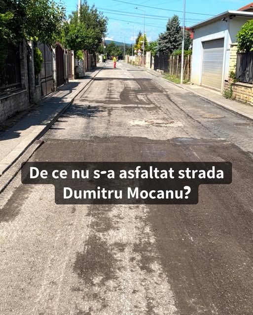 Bogdan Pivariu, lămuriri cu privire la situația unei străzi. De ce nu asfaltează Primăria Florești un sector de drum?
