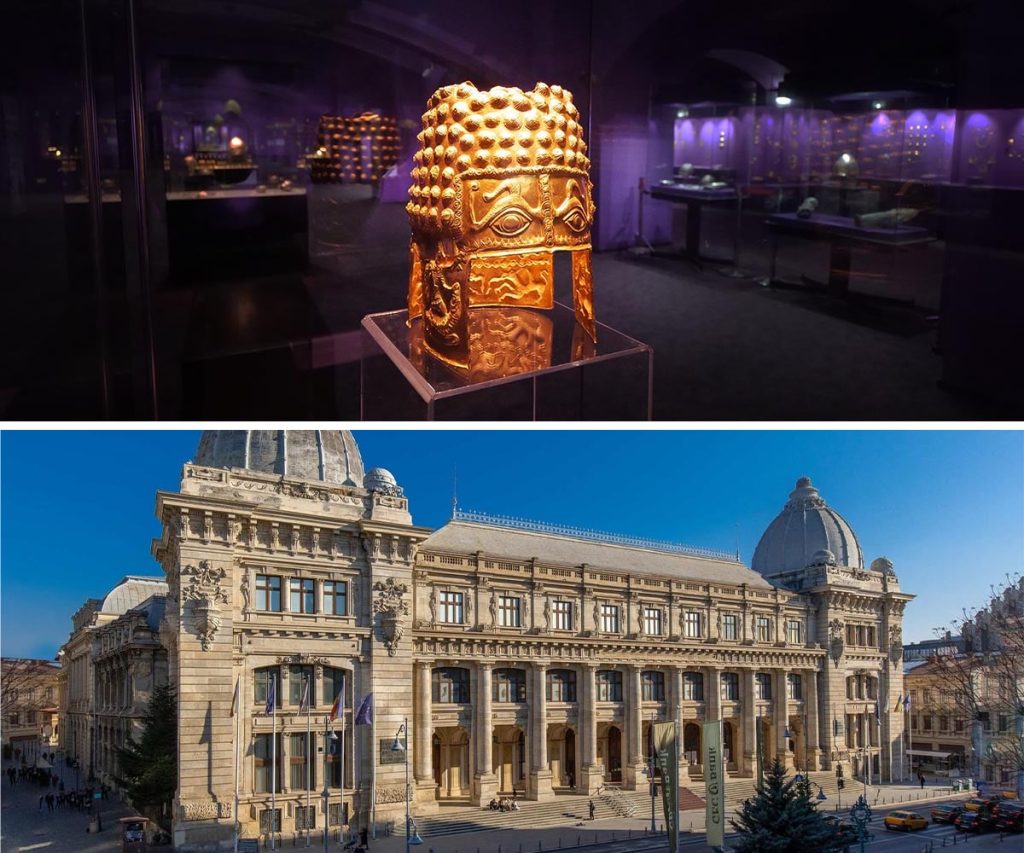 Muzeul de Istorie anunta tururi gratuite pentru copii in cadrul expozitiei Tezaur Istoric, in perioada 10 august – 1 septembrie. Vor include coiful de la Cotofenesti si bratarile dacice furate in Olanda.