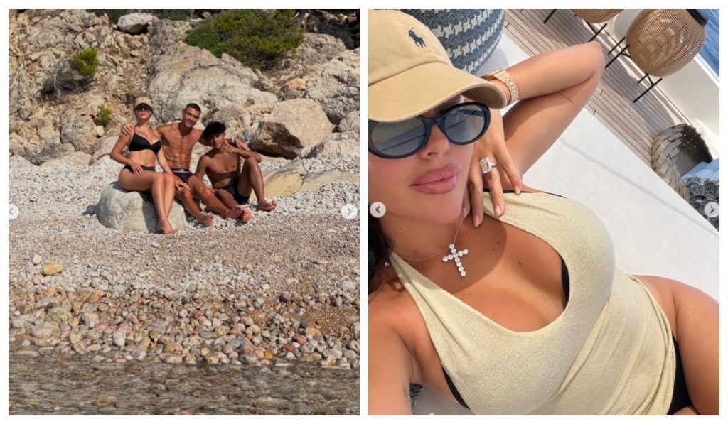 Imagini rare cu Georgina Rodriguez în costum de baie. Cum le-a răspuns partenera lui Cristiano Ronaldo, celor care au criticat-o pentru felul în care arată