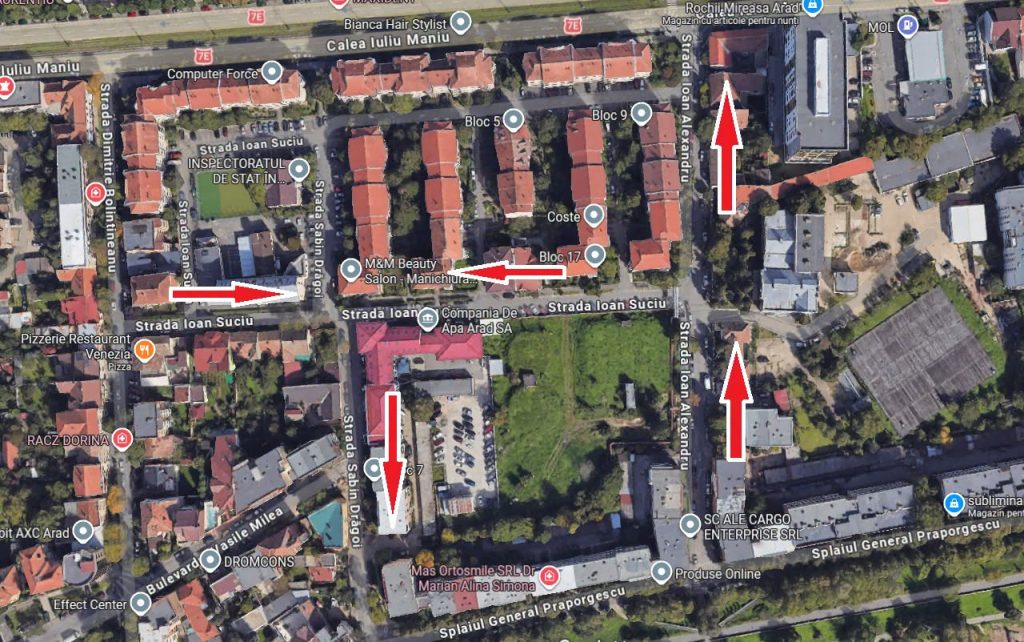 🚫 Se modifică circulația pe mai multe străzi din Arad
