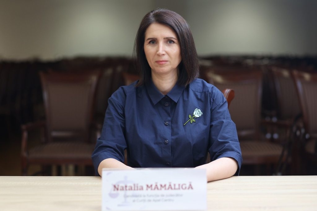 DOC // Natalia Mămăligă a fost numită în funcția de judecător la Curtea de Apel Centru