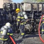 Un camion care transporta hipoclorit s-a răsturnat în judeţul Timiş/ A fost evacuată populaţia pe o rază de 200 metri/ Nu sunt victime