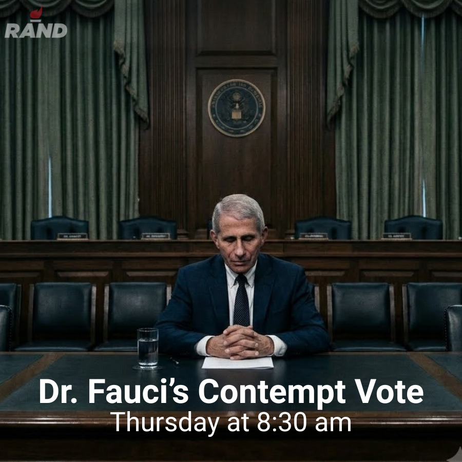 FAUCI ÎN AUGUST 2022: ”VACCINURILE NU SUNT DELOC EFICIENTE”. Comisia pentru Securitate Internă a Senatului SUA a adoptat rezoluția privind sfidarea Congresului de către Fauci. Rand Paul o va transmite ”imediat” Justiției pentru inculparea sa