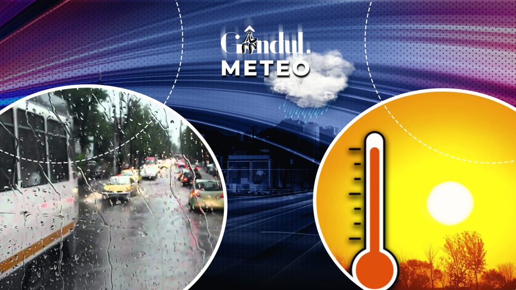 ANM anunță temperaturi în scădere și instabilitate atmosferică în toată țara. Cum va fi vremea în București și când vin vijeliile