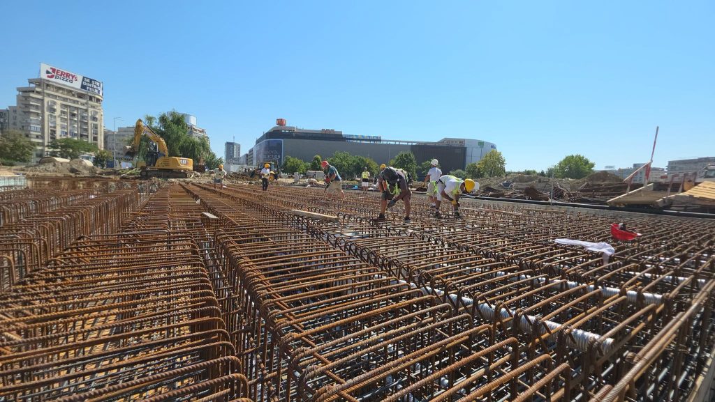 Lucrările la Planșeul Unirii avansează în ultima etapă. Daniel Băluță: Noua structură va rezista încă 100 de ani