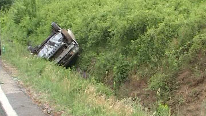 Trei răniți, printre care un copil de 2 ani, în urma unui accident produs la Mădăras