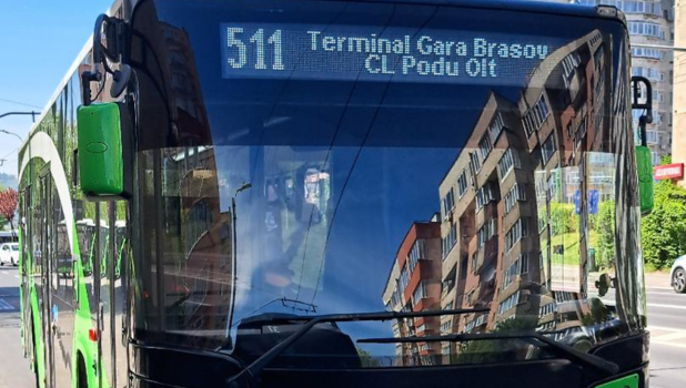 Autobuzele RATBV revin mai devreme pe traseul Brașov–Hărman. Detalii despre noul orar