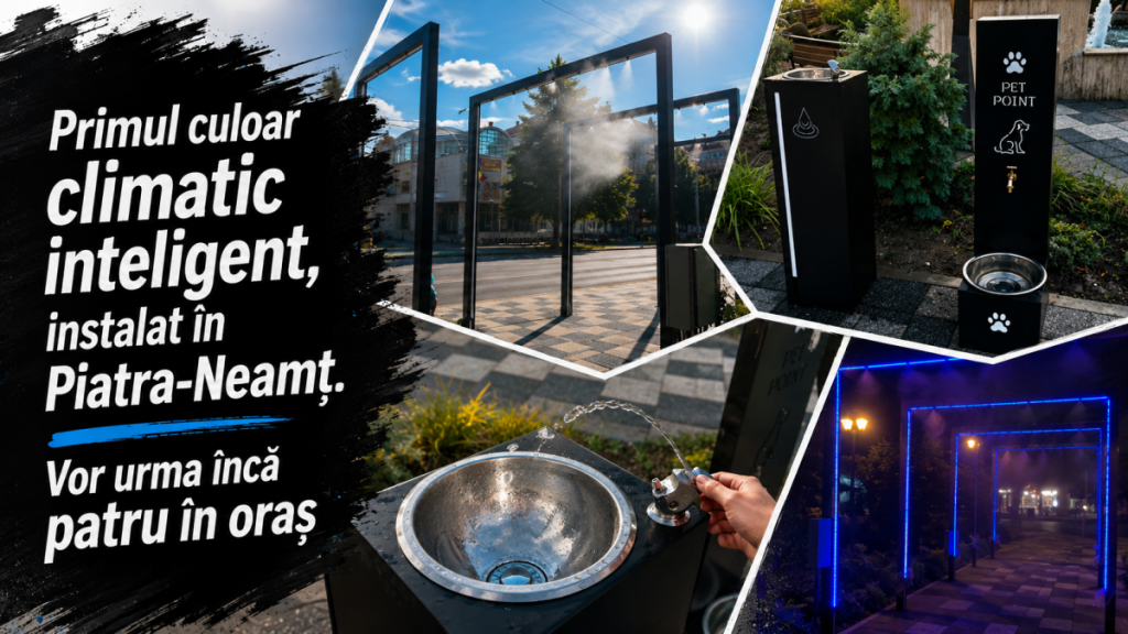 Primul culoar climatic inteligent, instalat în Piatra-Neamț. Vor urma încă patru în oraș