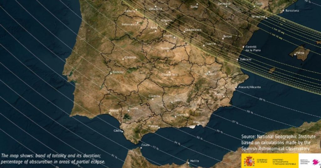 Avertisment MAE pentru românii din Spania: risc maxim de incendii în regiunea Valencia, în ziua eclipsei solare