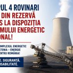 Grupul Rovinari 4 va fi scos din rezervă, în contextul opririi Unităţii 2 de la Cernavodă