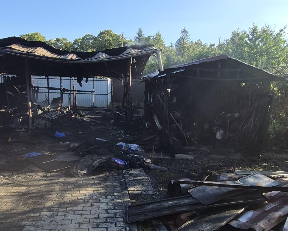 Incendiu într-o gospodărie din comuna Horia