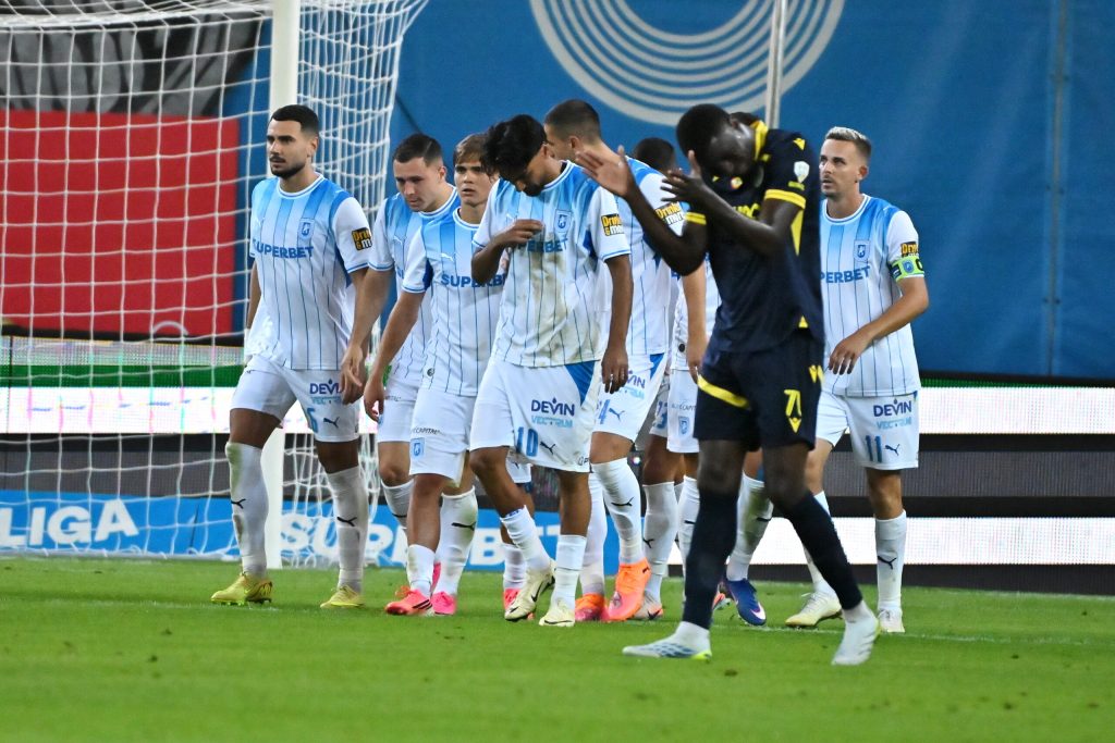 Universitatea Craiova – KuPS 2-1. Universitatea Craiova întoarce rezultatul, după ce finlandezii au deschis scorul după doar patru minute