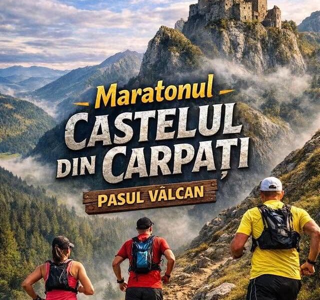 Maratonul montan „Castelul din Carpați” ajunge la ediția a XIII-a: Iubitorii de alergare, așteptați în Pasul Vâlcan pe 5 septembrie