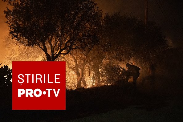 Incendii în Grecia. MAE: Autoritățile locale nu au notificat existența unor români printre persoanele afectate