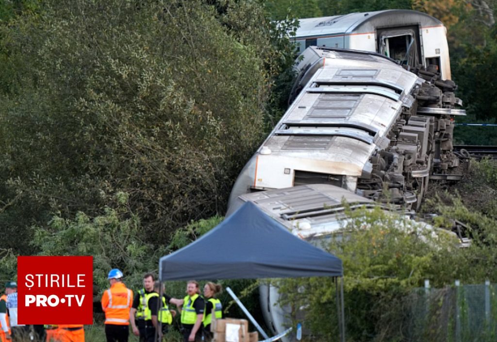 20 de răniți după deraierea unui tren în sud-estul Angliei, în apropiere de Lewes. Cauzele sunt necunoscute