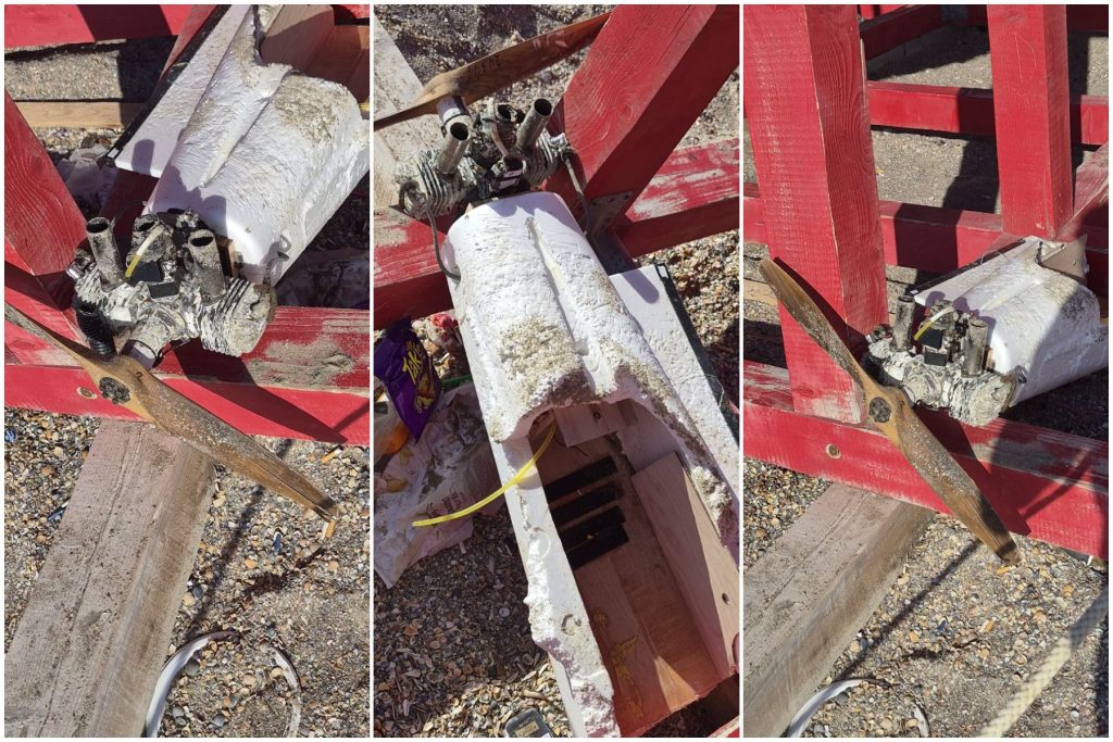 O nouă dronă găsită la Plauru. Bilanțul zilei: două căzute în Tulcea, plus fragmente pe plajele din Saturn și Costinești
