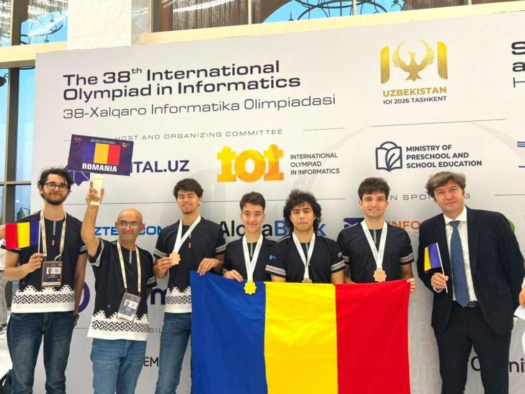 Prin performanțele elevilor săi, România păstrează locul 2 la nivel mondial în clasamentul istoric pe medalii al Olimpiadei Internaționale de Informatică (IOI)