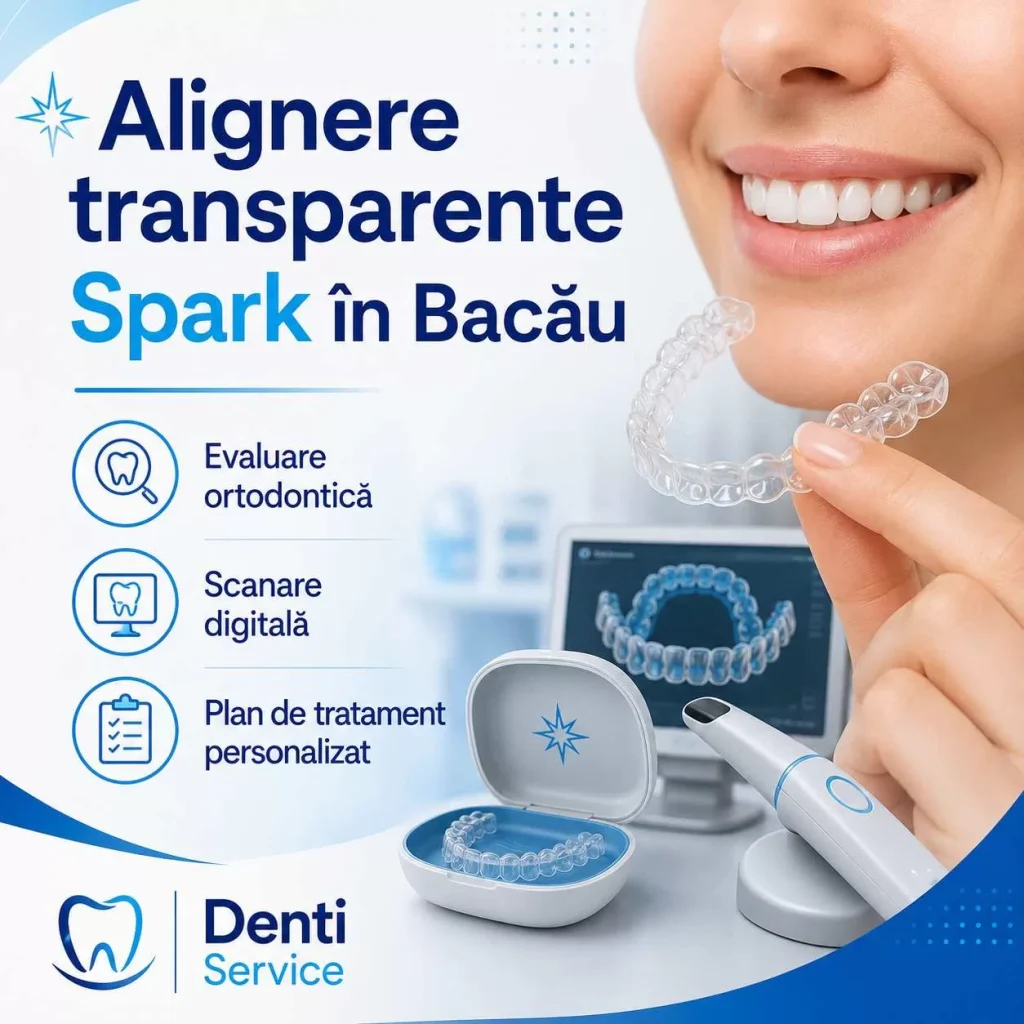 Aparat dentar sau alignere transparente? Cum se stabilește tratamentul ortodontic potrivit în Bacău